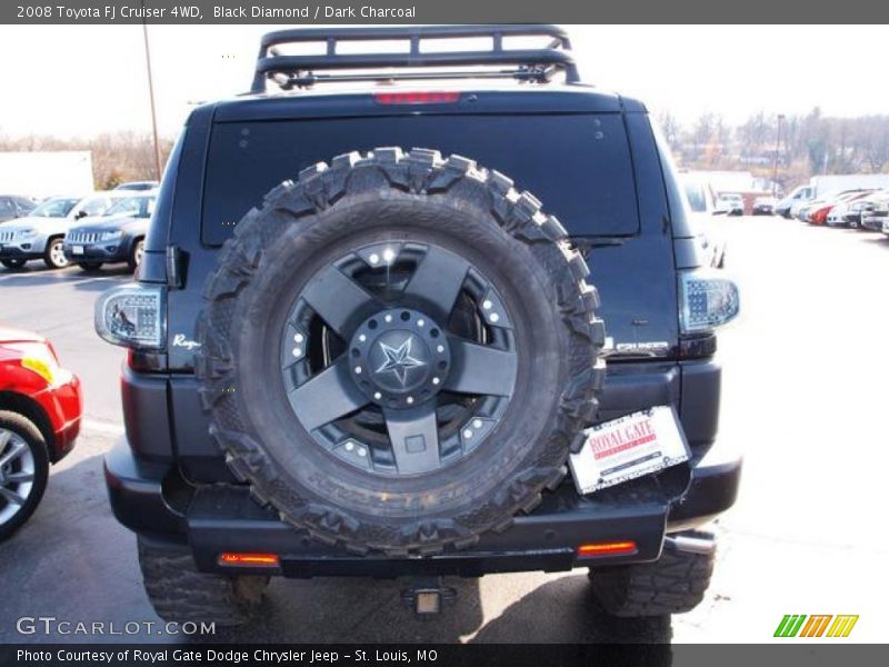 Black Diamond / Dark Charcoal 2008 Toyota FJ Cruiser 4WD
