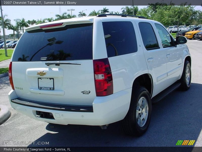 Summit White / Ebony 2007 Chevrolet Tahoe LT