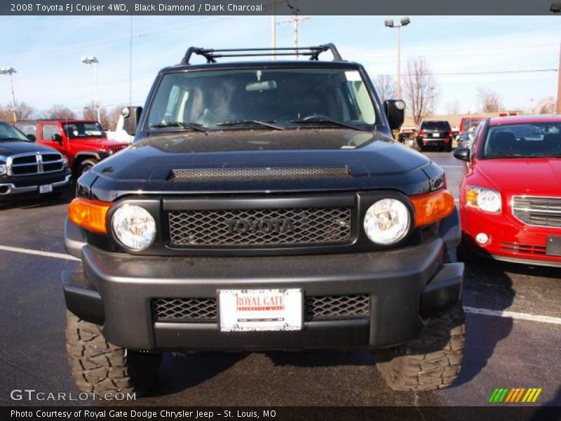 Black Diamond / Dark Charcoal 2008 Toyota FJ Cruiser 4WD