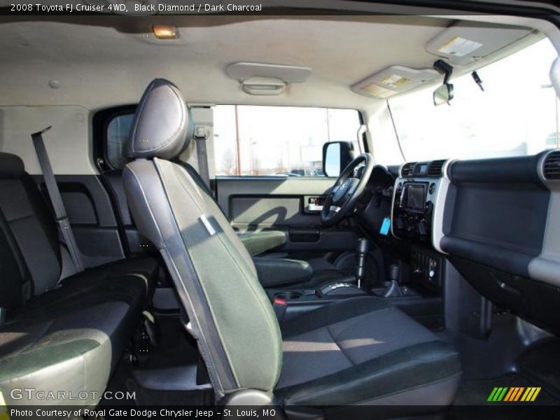 Black Diamond / Dark Charcoal 2008 Toyota FJ Cruiser 4WD
