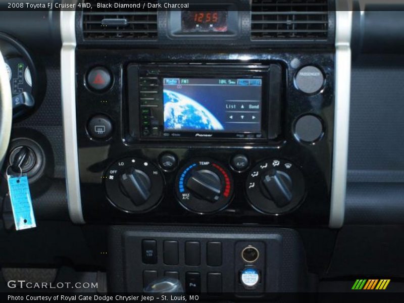 Black Diamond / Dark Charcoal 2008 Toyota FJ Cruiser 4WD