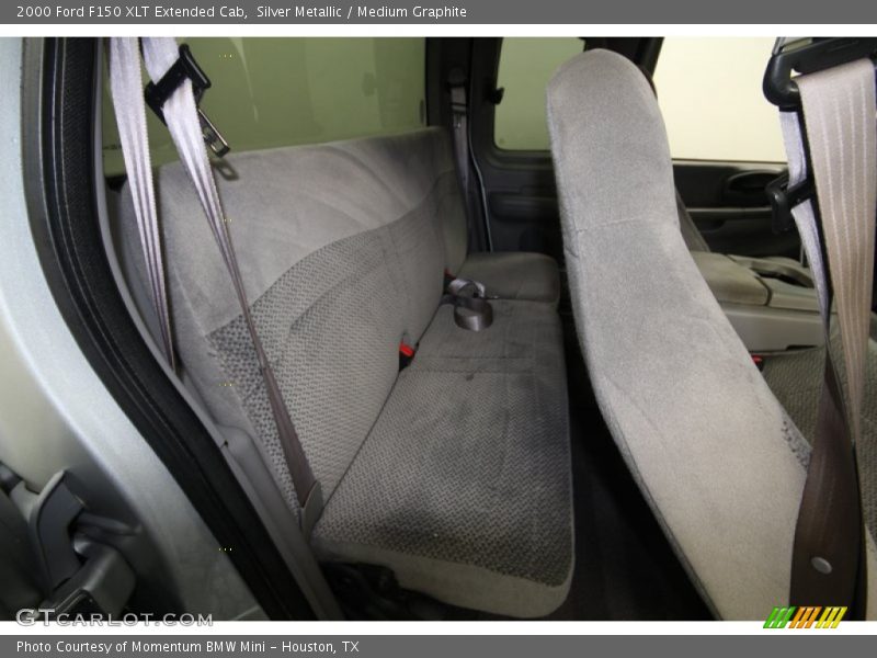 Silver Metallic / Medium Graphite 2000 Ford F150 XLT Extended Cab