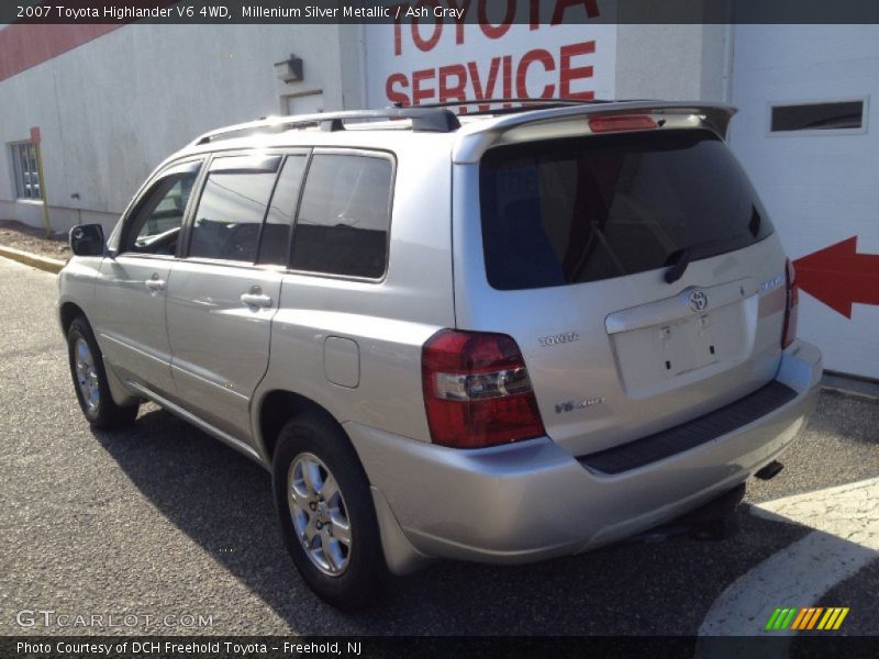 Millenium Silver Metallic / Ash Gray 2007 Toyota Highlander V6 4WD