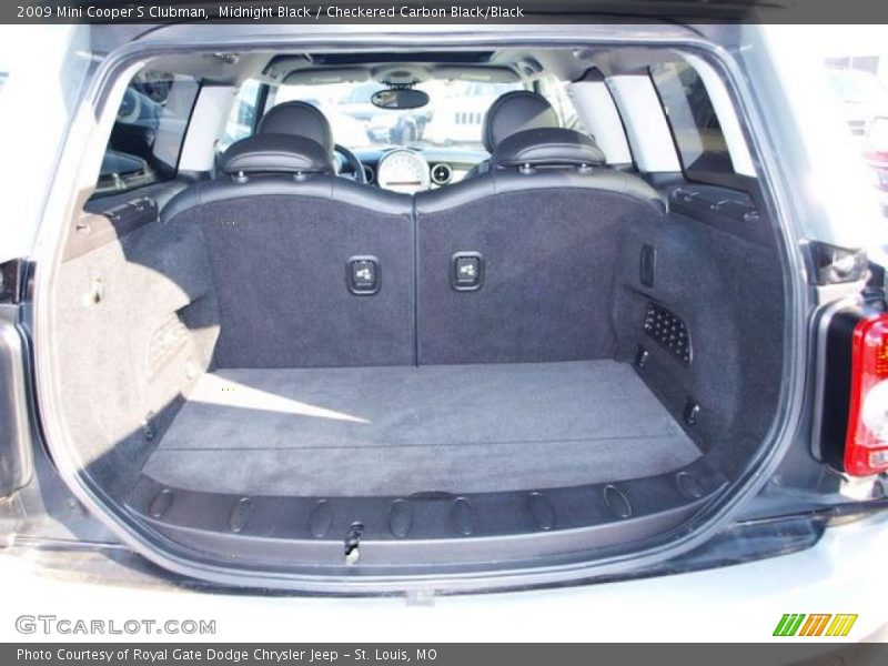 Midnight Black / Checkered Carbon Black/Black 2009 Mini Cooper S Clubman