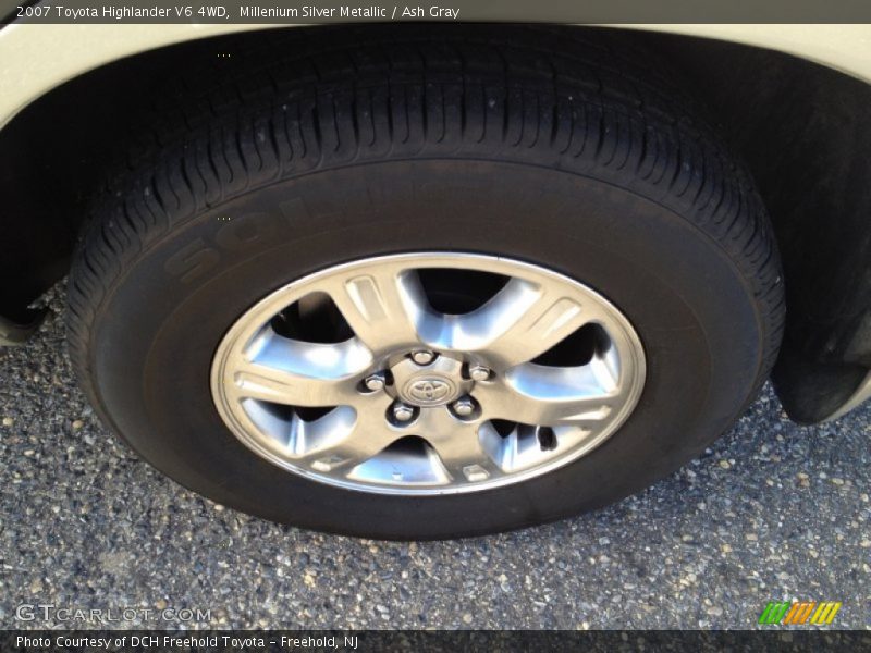 Millenium Silver Metallic / Ash Gray 2007 Toyota Highlander V6 4WD