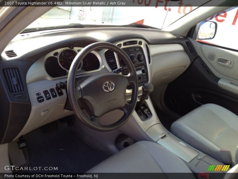 Millenium Silver Metallic / Ash Gray 2007 Toyota Highlander V6 4WD