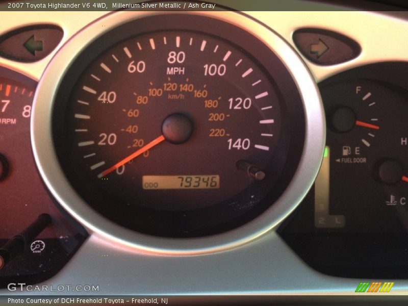 Millenium Silver Metallic / Ash Gray 2007 Toyota Highlander V6 4WD