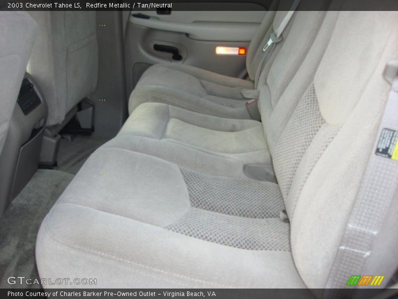 Redfire Metallic / Tan/Neutral 2003 Chevrolet Tahoe LS