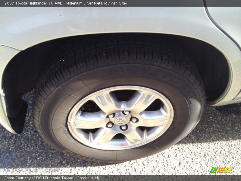 Millenium Silver Metallic / Ash Gray 2007 Toyota Highlander V6 4WD