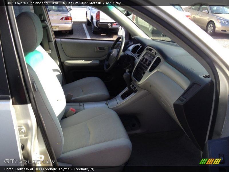 Millenium Silver Metallic / Ash Gray 2007 Toyota Highlander V6 4WD