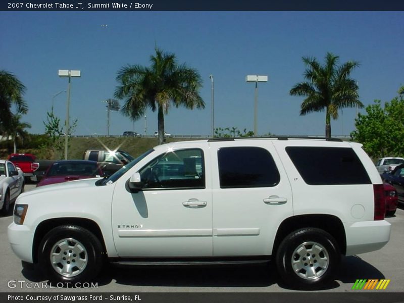 Summit White / Ebony 2007 Chevrolet Tahoe LT
