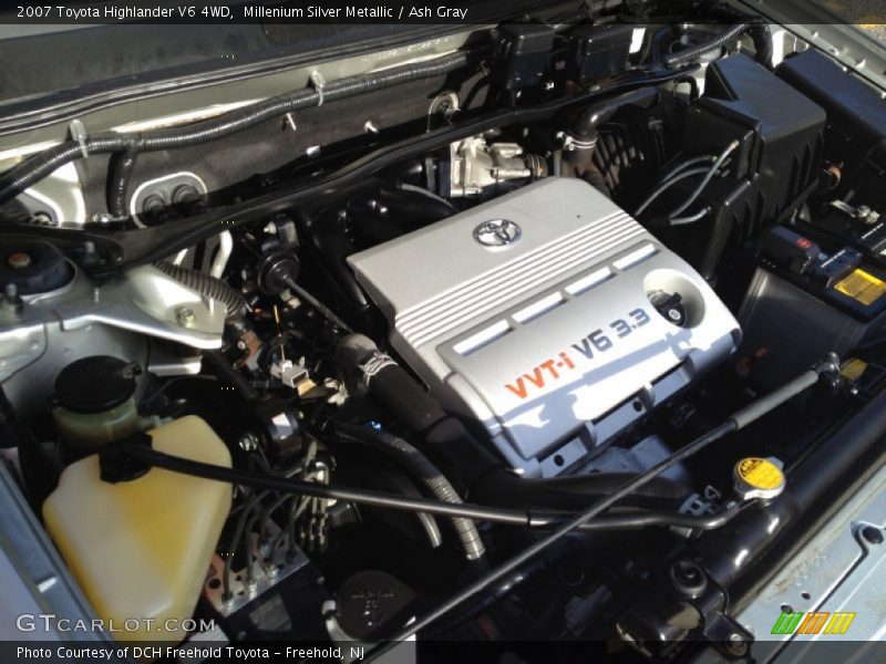Millenium Silver Metallic / Ash Gray 2007 Toyota Highlander V6 4WD