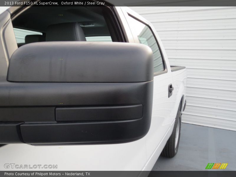 Oxford White / Steel Gray 2013 Ford F150 XL SuperCrew