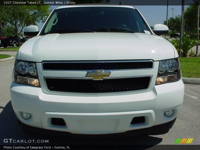 Summit White / Ebony 2007 Chevrolet Tahoe LT