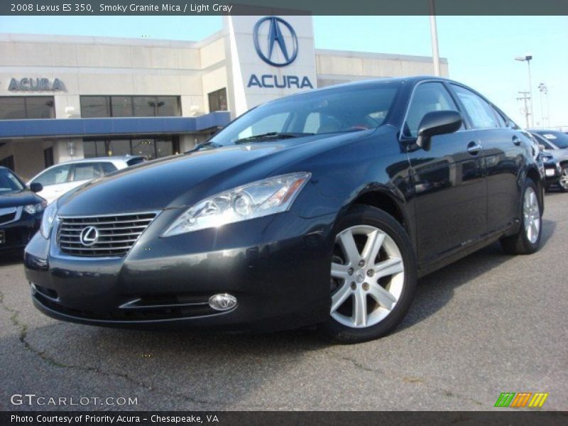 Smoky Granite Mica / Light Gray 2008 Lexus ES 350