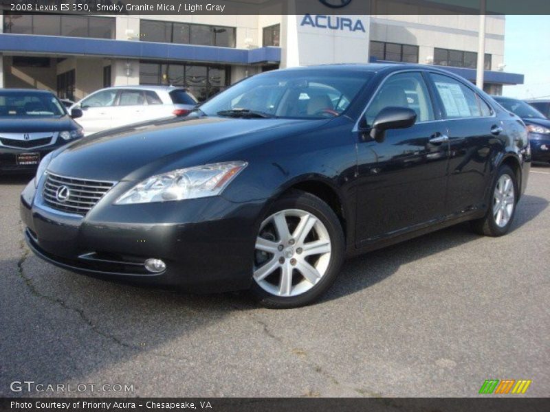 Smoky Granite Mica / Light Gray 2008 Lexus ES 350