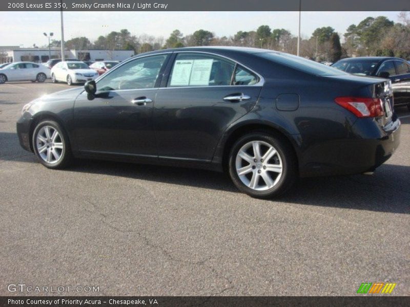 Smoky Granite Mica / Light Gray 2008 Lexus ES 350