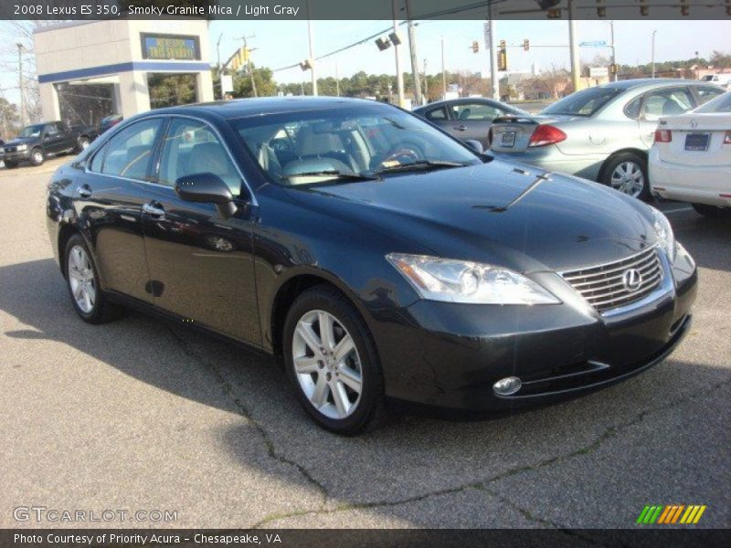 Smoky Granite Mica / Light Gray 2008 Lexus ES 350
