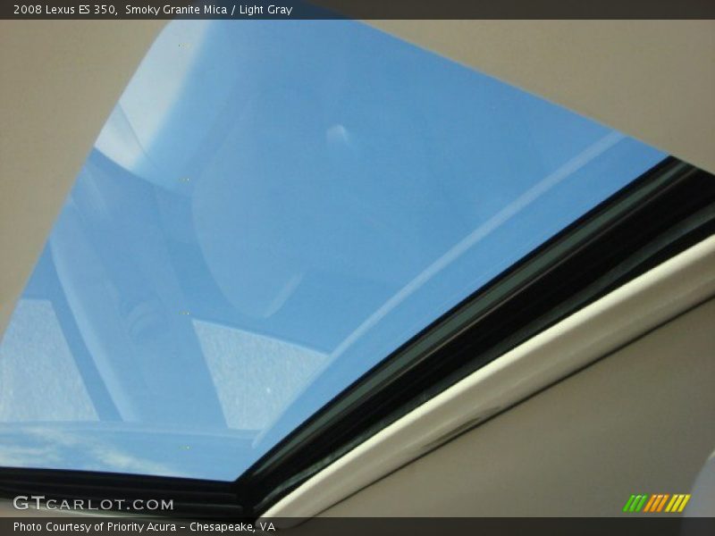 Smoky Granite Mica / Light Gray 2008 Lexus ES 350