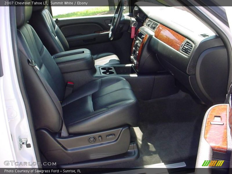 Summit White / Ebony 2007 Chevrolet Tahoe LT