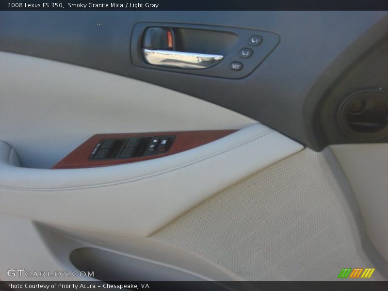 Smoky Granite Mica / Light Gray 2008 Lexus ES 350