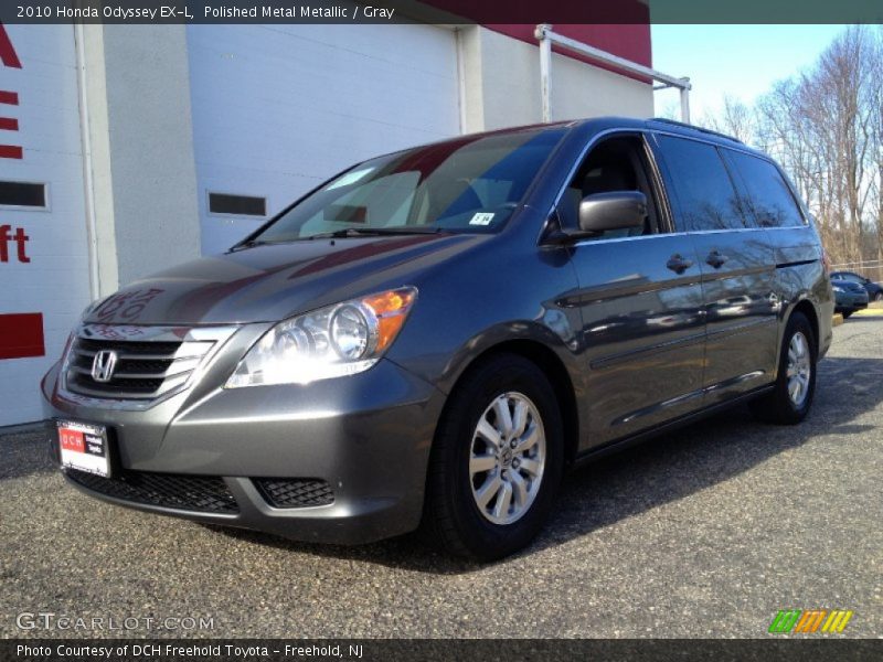 Polished Metal Metallic / Gray 2010 Honda Odyssey EX-L