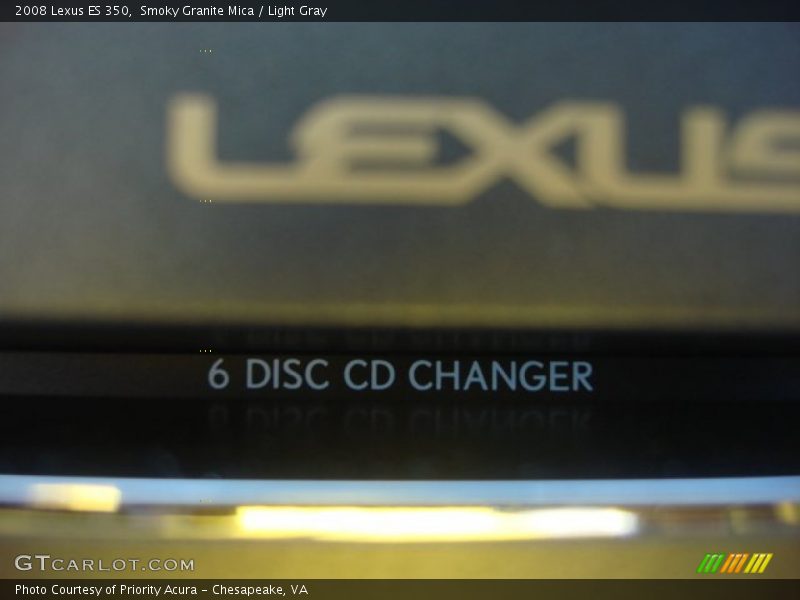 Smoky Granite Mica / Light Gray 2008 Lexus ES 350