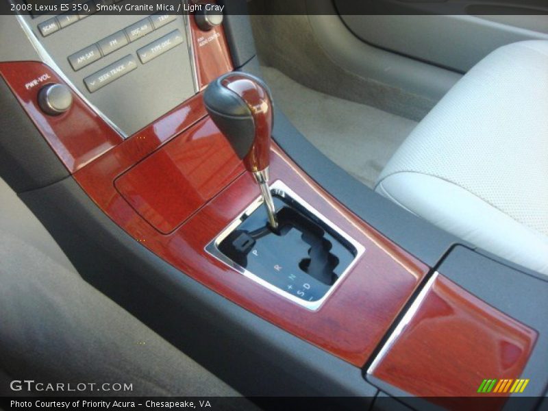Smoky Granite Mica / Light Gray 2008 Lexus ES 350