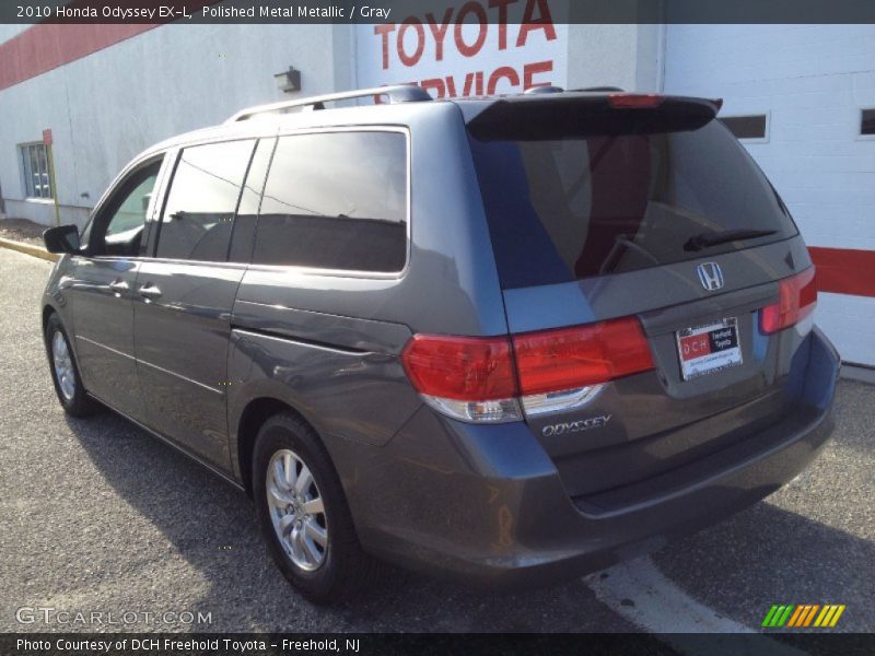 Polished Metal Metallic / Gray 2010 Honda Odyssey EX-L