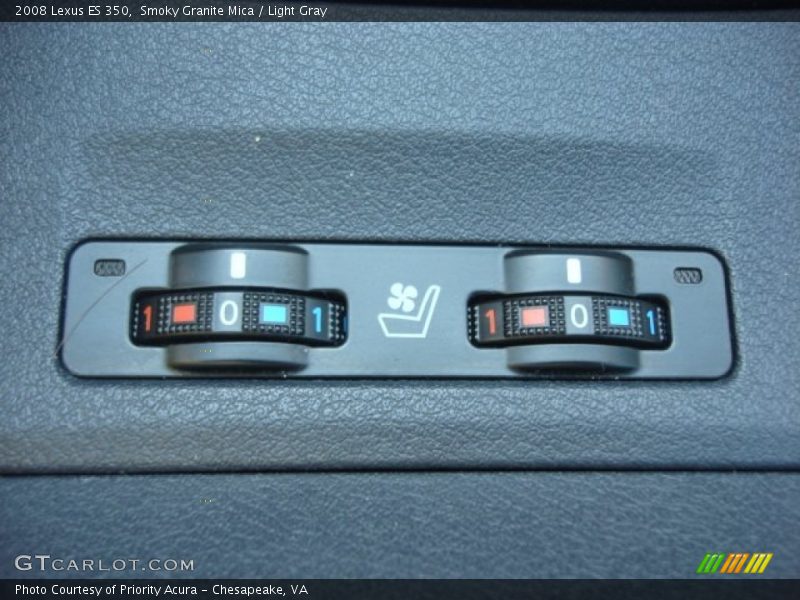 Smoky Granite Mica / Light Gray 2008 Lexus ES 350