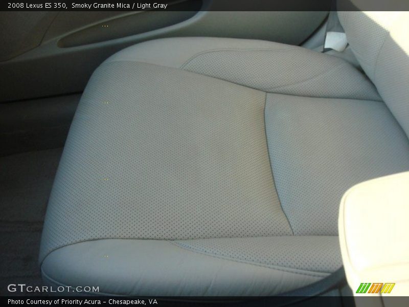 Smoky Granite Mica / Light Gray 2008 Lexus ES 350