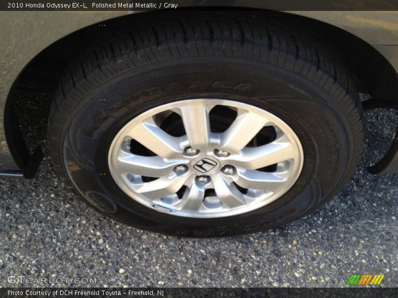 Polished Metal Metallic / Gray 2010 Honda Odyssey EX-L