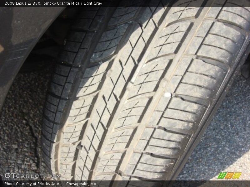 Smoky Granite Mica / Light Gray 2008 Lexus ES 350