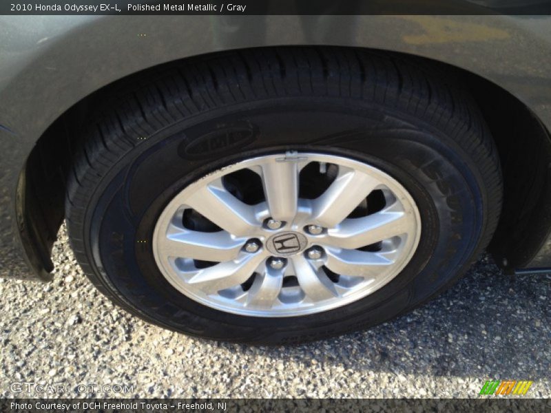 Polished Metal Metallic / Gray 2010 Honda Odyssey EX-L