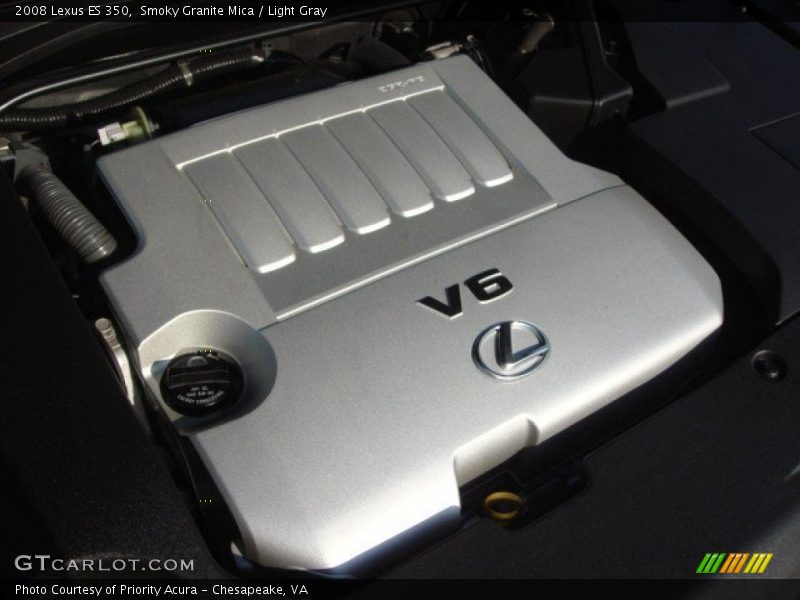 Smoky Granite Mica / Light Gray 2008 Lexus ES 350