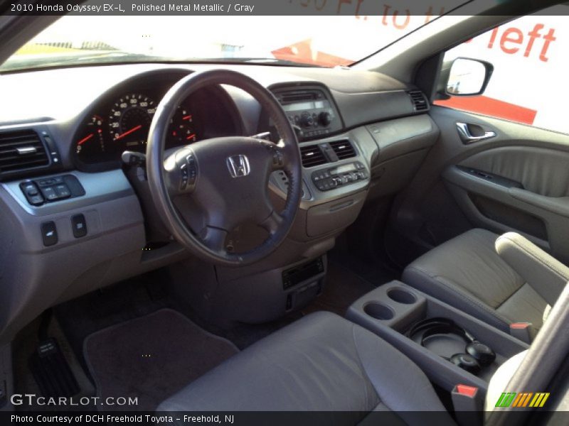 Polished Metal Metallic / Gray 2010 Honda Odyssey EX-L