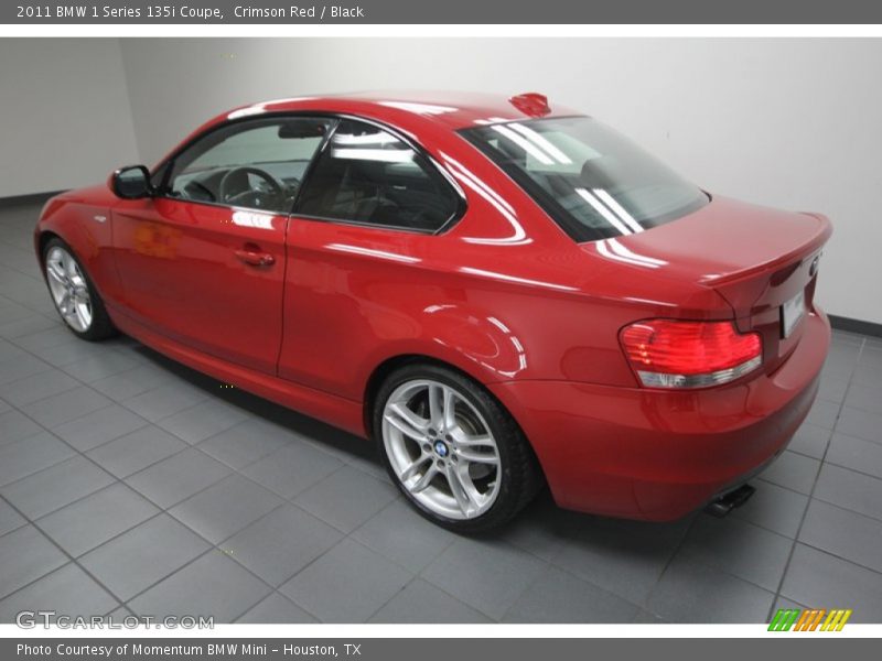  2011 1 Series 135i Coupe Crimson Red