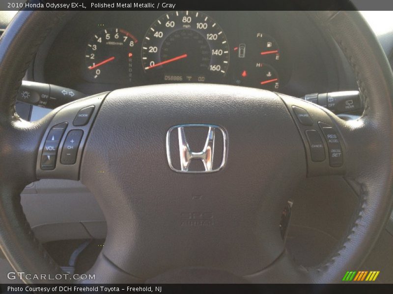 Polished Metal Metallic / Gray 2010 Honda Odyssey EX-L