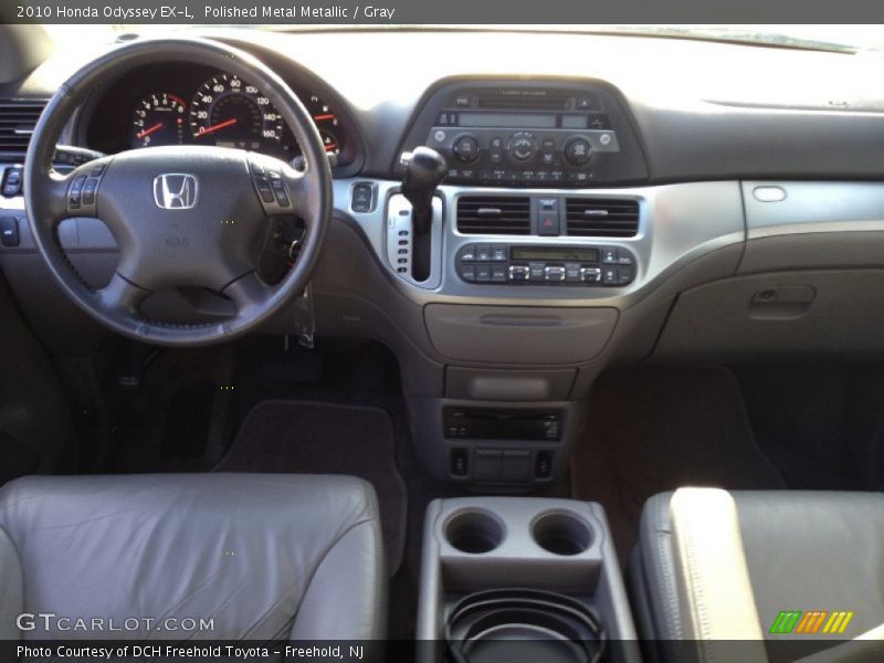 Polished Metal Metallic / Gray 2010 Honda Odyssey EX-L