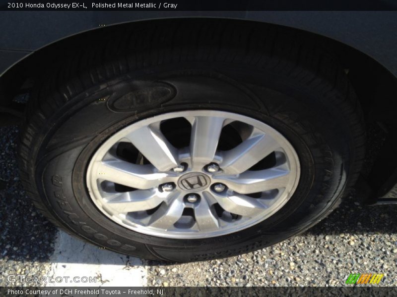 Polished Metal Metallic / Gray 2010 Honda Odyssey EX-L