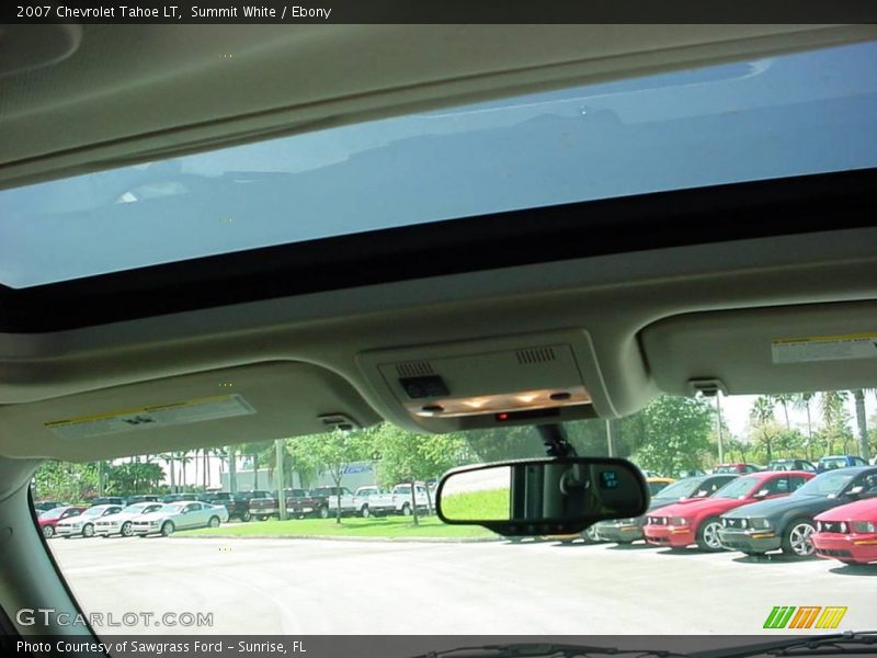 Summit White / Ebony 2007 Chevrolet Tahoe LT