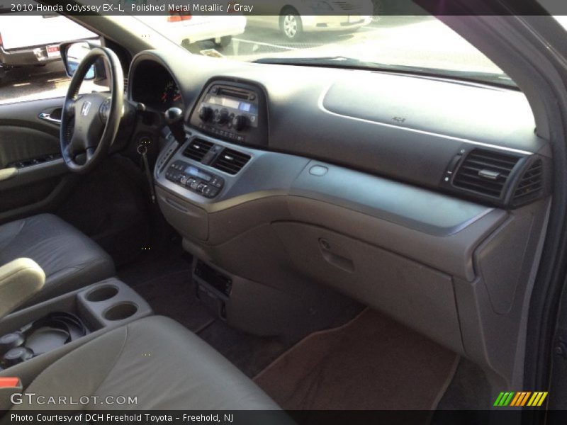 Polished Metal Metallic / Gray 2010 Honda Odyssey EX-L