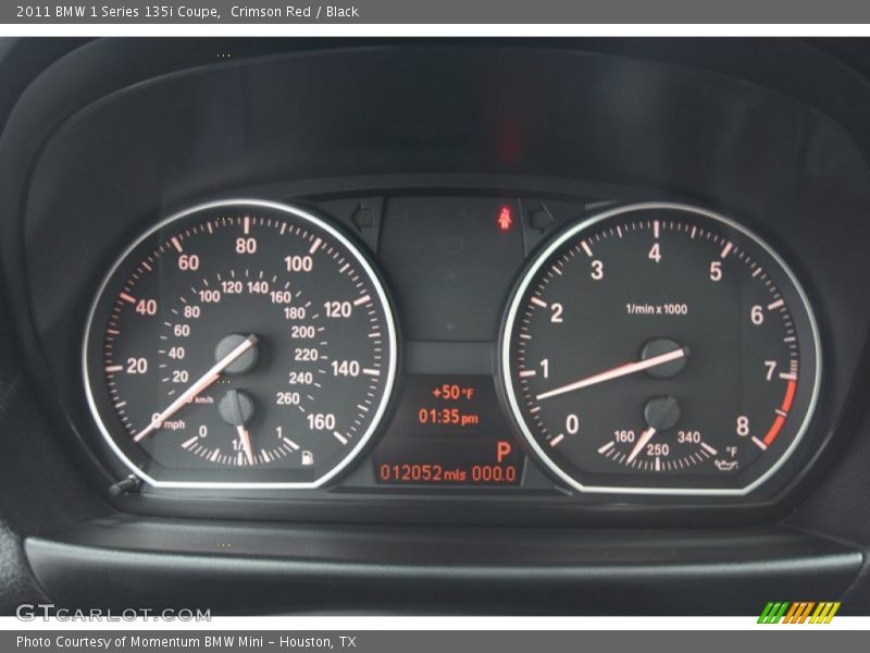  2011 1 Series 135i Coupe 135i Coupe Gauges