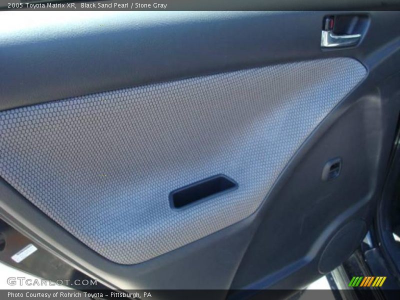 Black Sand Pearl / Stone Gray 2005 Toyota Matrix XR