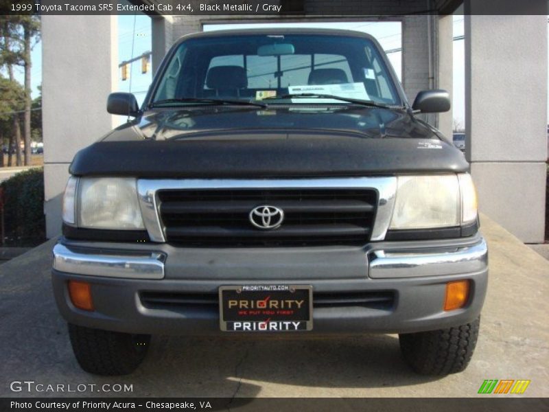 Black Metallic / Gray 1999 Toyota Tacoma SR5 Extended Cab 4x4