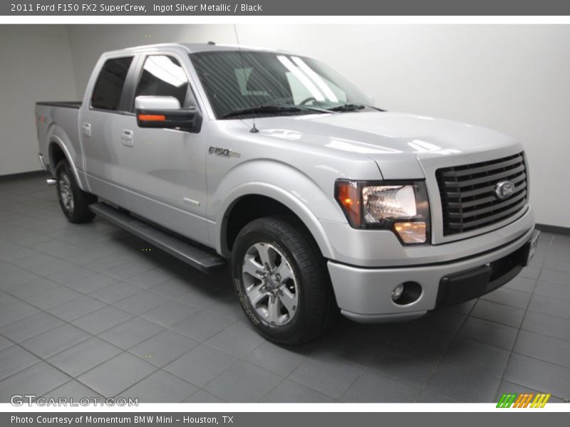 Ingot Silver Metallic / Black 2011 Ford F150 FX2 SuperCrew