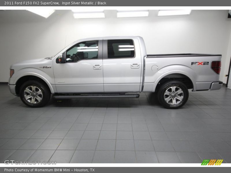 Ingot Silver Metallic / Black 2011 Ford F150 FX2 SuperCrew