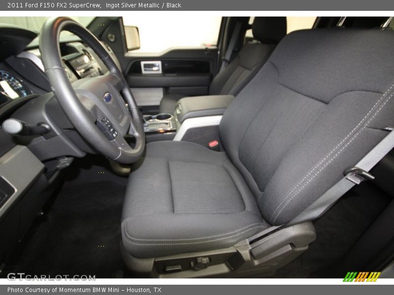 Ingot Silver Metallic / Black 2011 Ford F150 FX2 SuperCrew