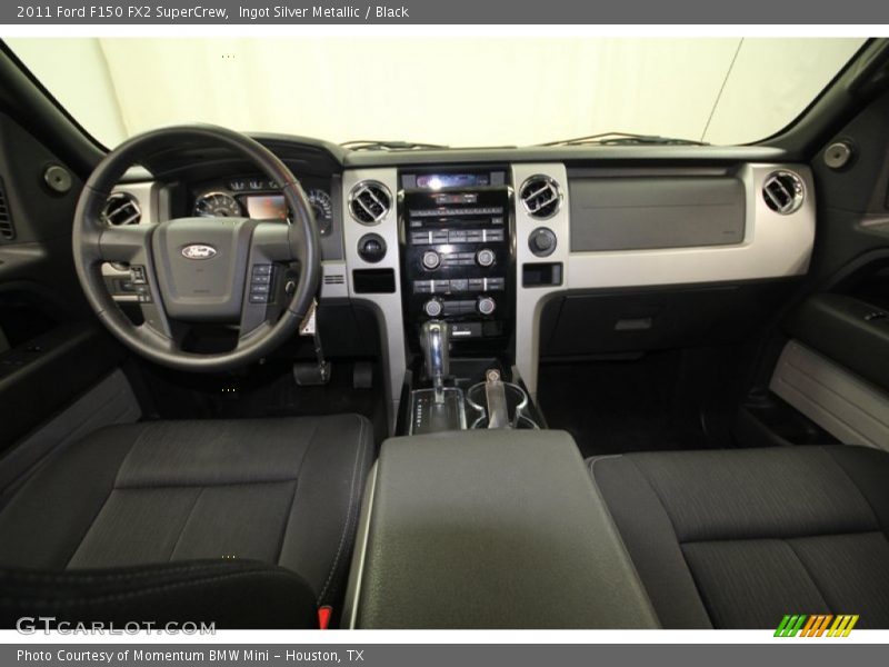Ingot Silver Metallic / Black 2011 Ford F150 FX2 SuperCrew