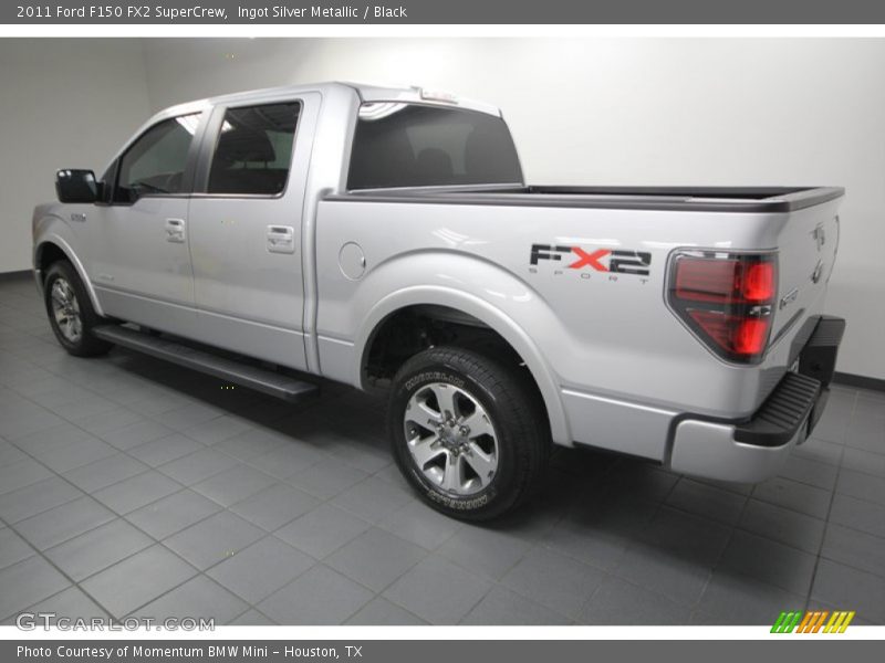 Ingot Silver Metallic / Black 2011 Ford F150 FX2 SuperCrew